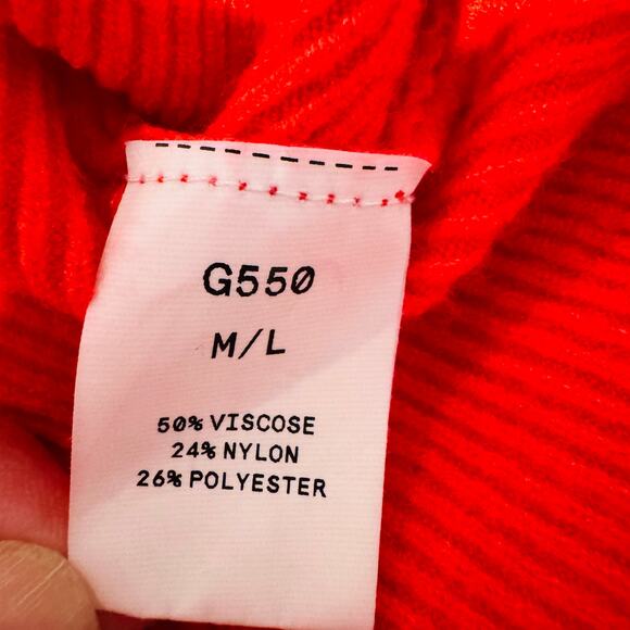 Kerisma RYU Dolman Pink Red Oversized G550 Sweater Sz M / L - Picture 12 of 15